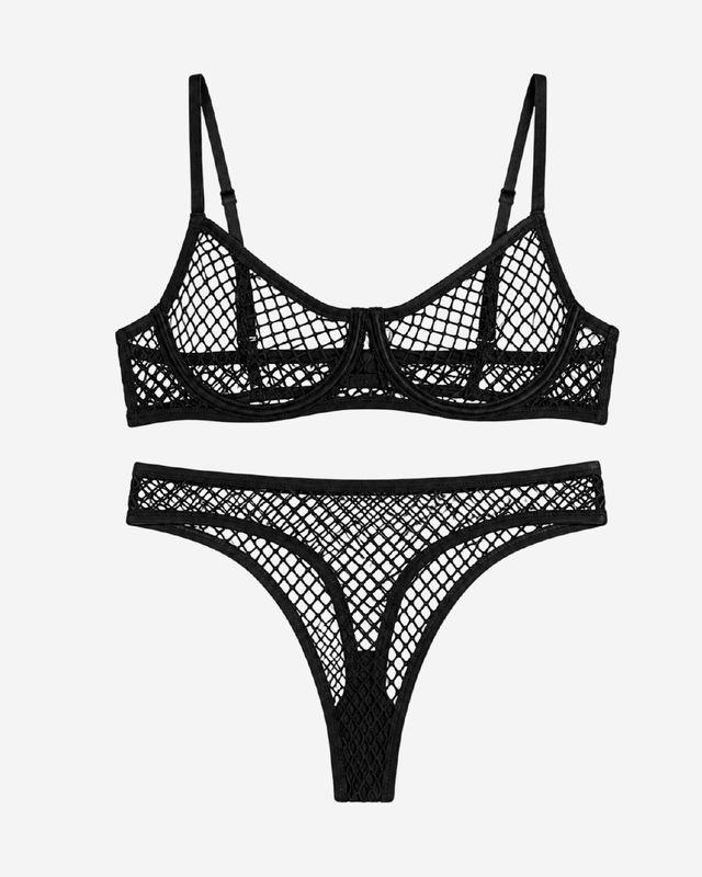 ​Set de lencería estilo malla