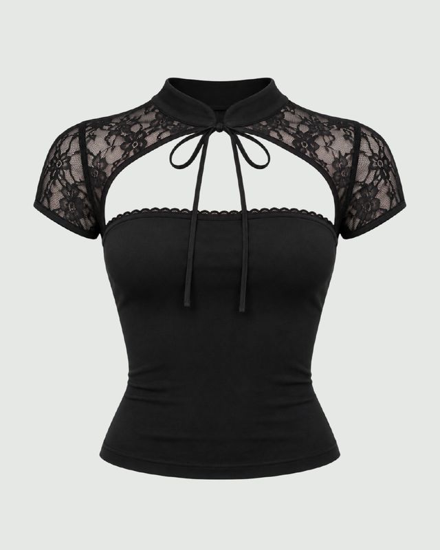 Blusa con patchwork