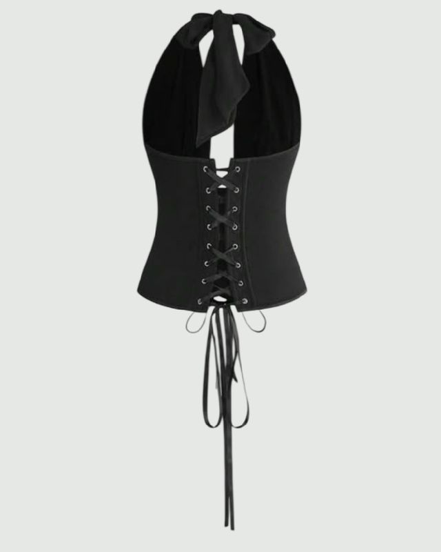 Bustier estilo corsé