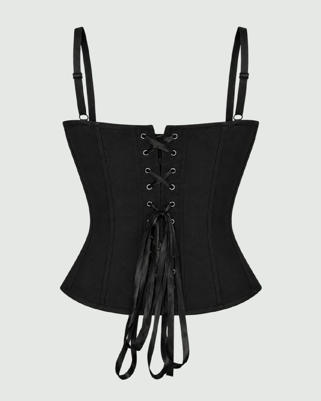 Bustier estilo corsé