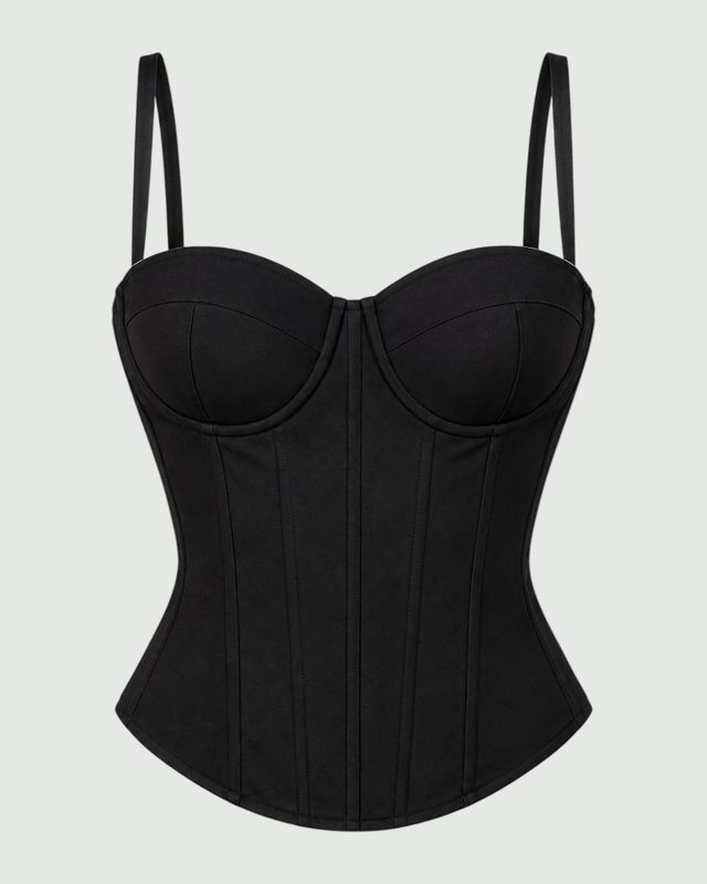 Bustier estilo corsé