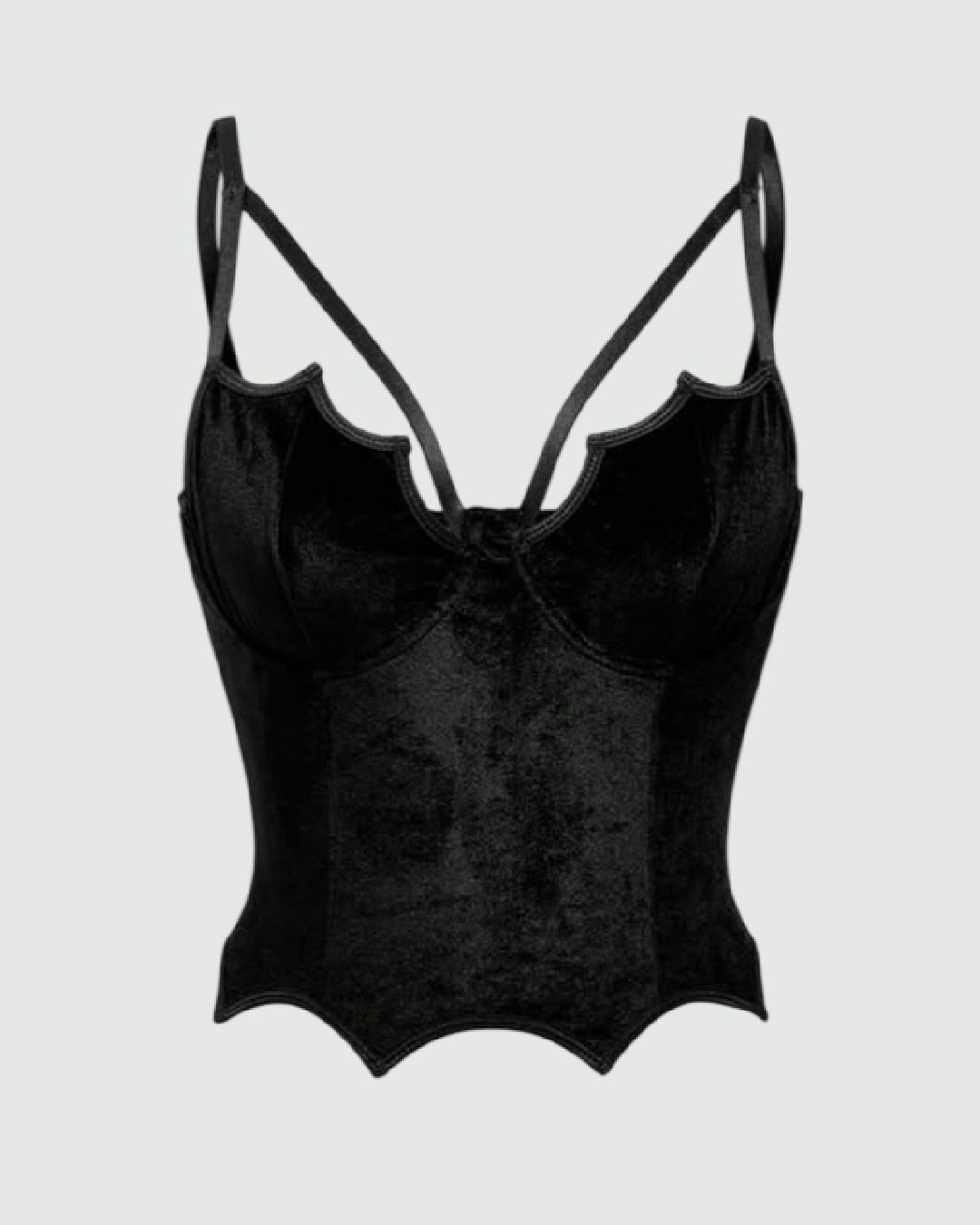 Bustier de murciélago