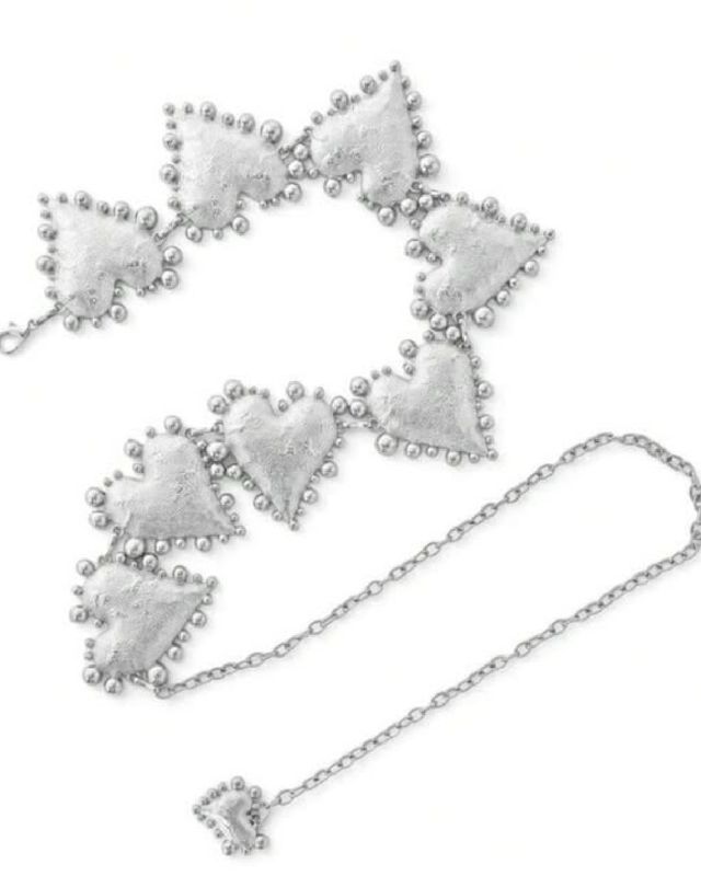 Cadena de cintura de corazón