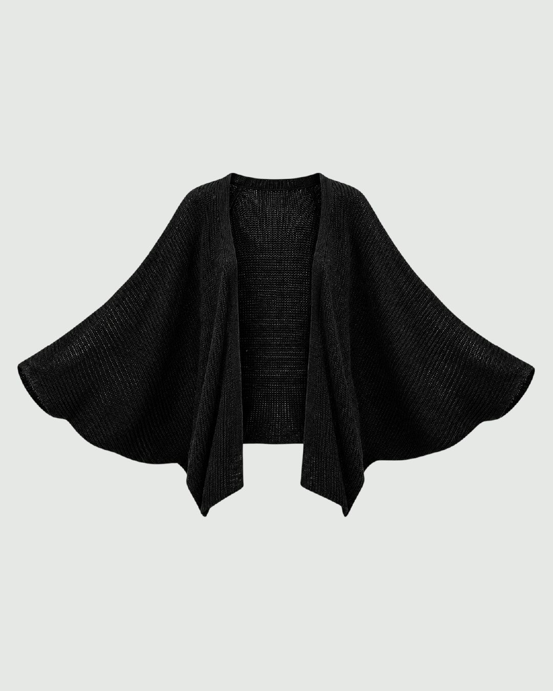 Suéter estilo murciélago