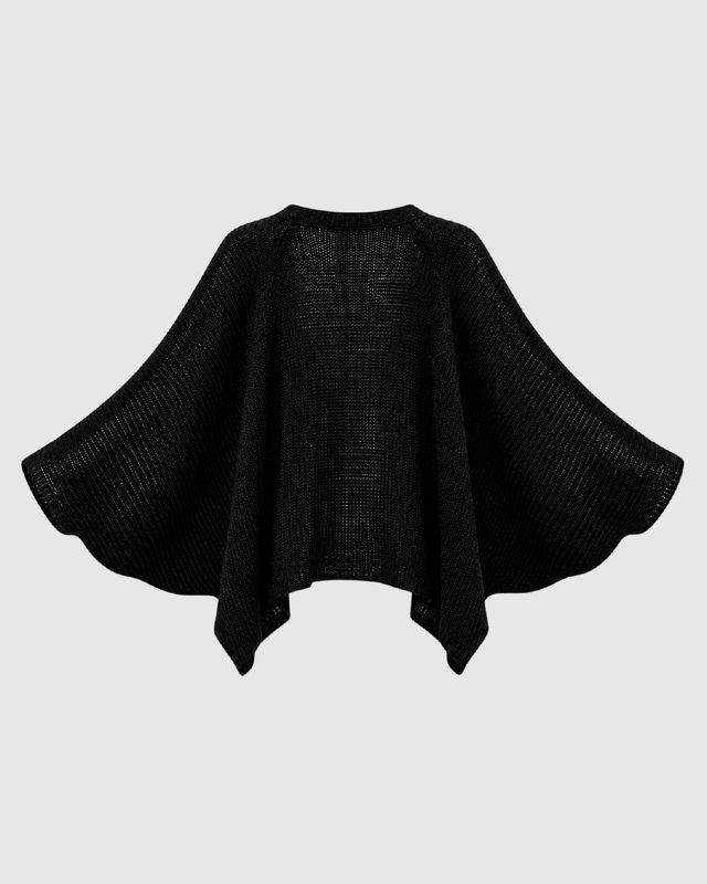 Suéter estilo murciélago
