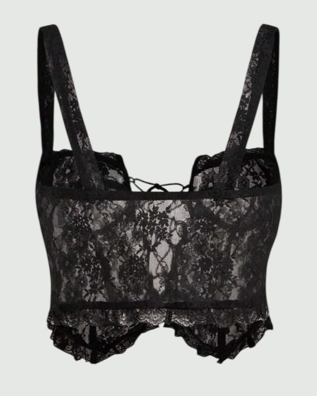 Bustier de encaje