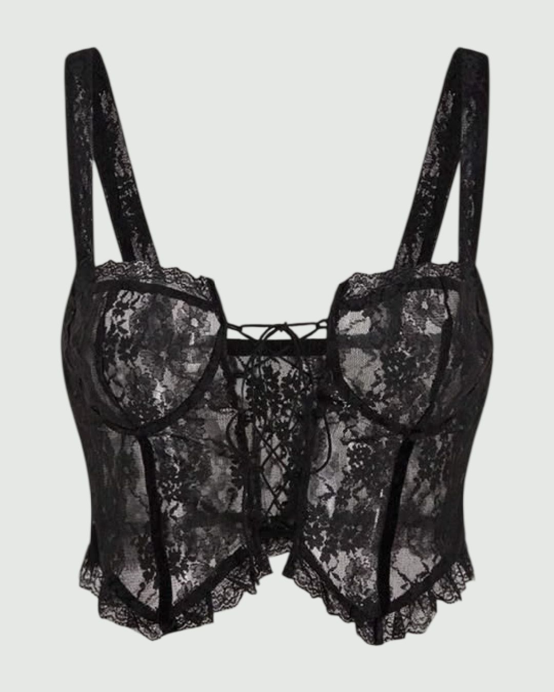 Bustier de encaje