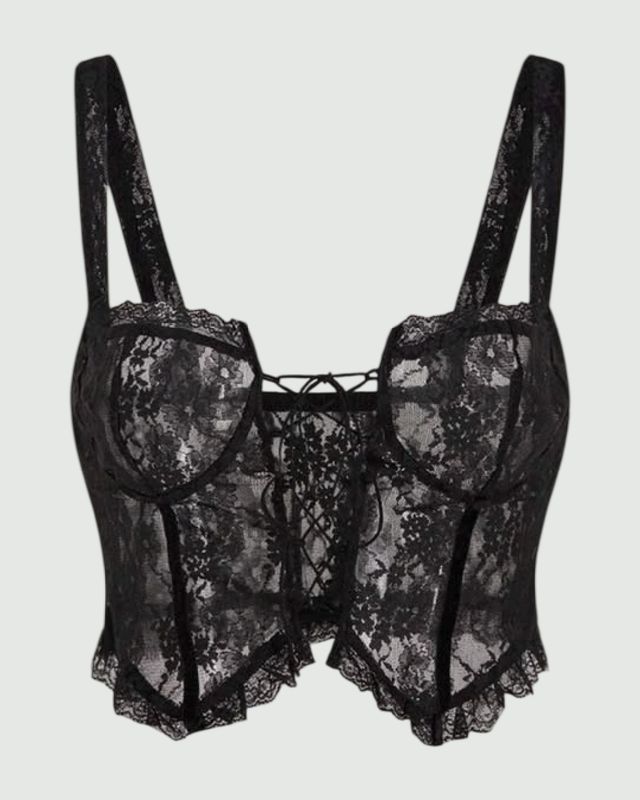Bustier de encaje