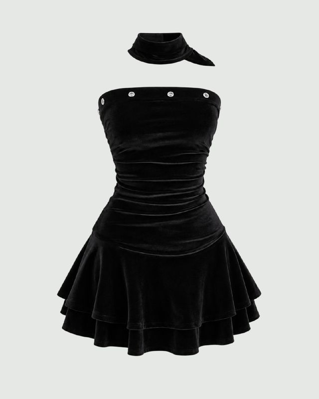 Vestido de terciopelo