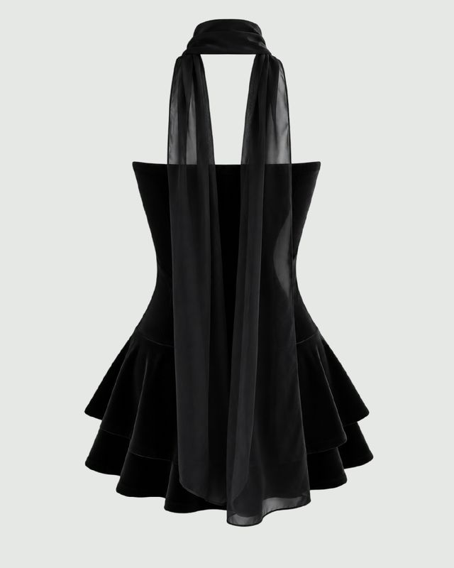Vestido de terciopelo