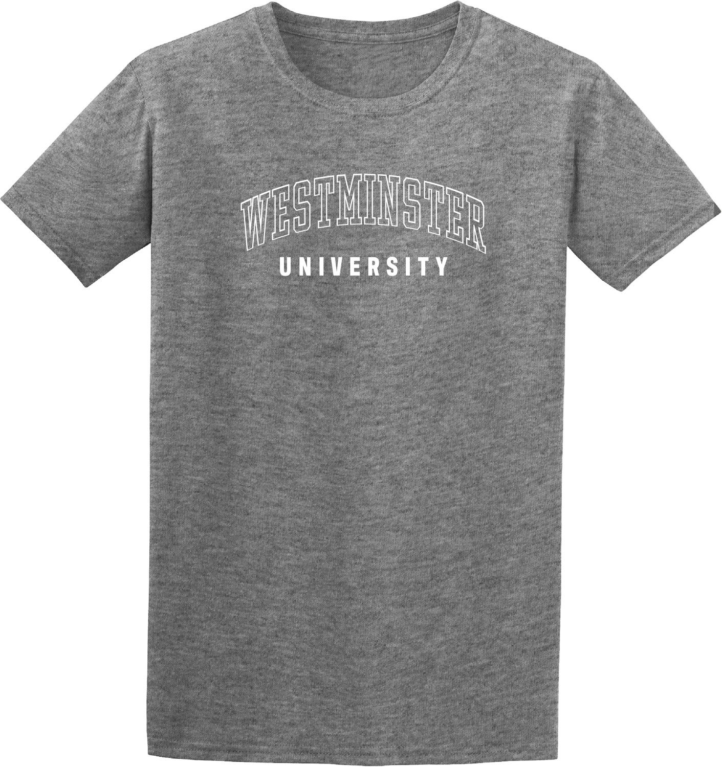 Heather Grey White Westminster T-Shirt L