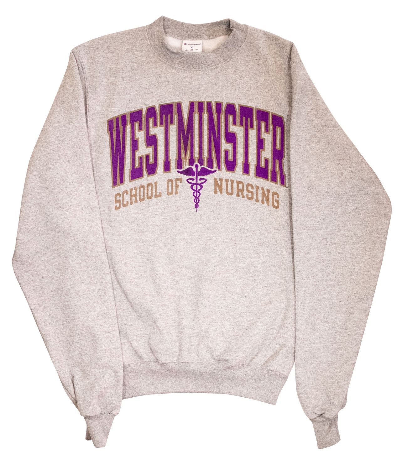 Grey Westminster Nursing Sweatshirt, Size: X-Small