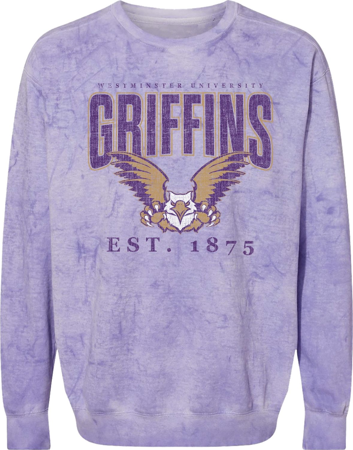Colorblast Crew, Color: Amethyst, Size: Small