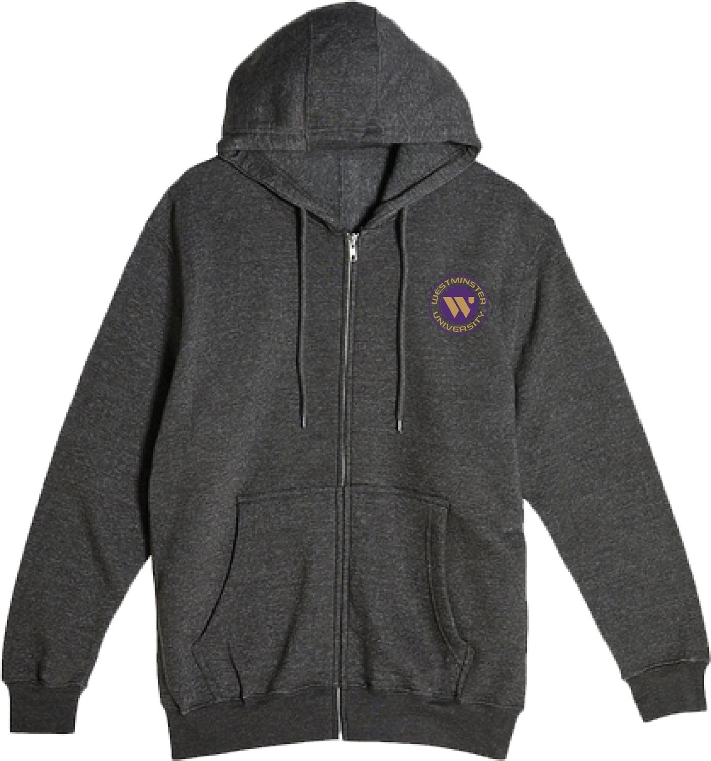 Landry Full Zip, Color: Charcoal Heather, Size: X-Small