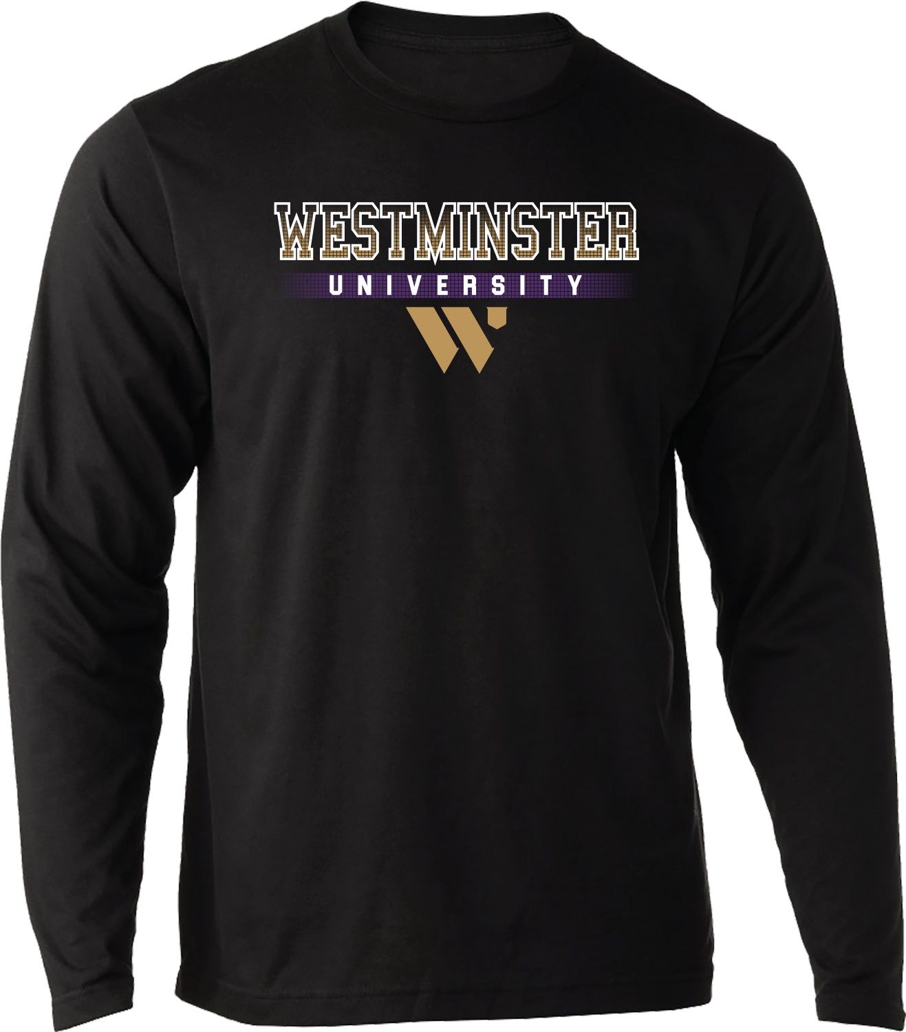Westminster Gradient Tee, Color: Black, Size: Small