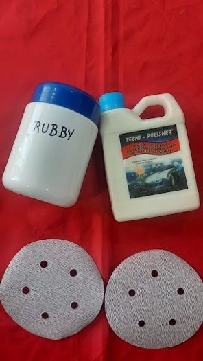 Crema para brillo Tecnipolicher y Ruby blanco