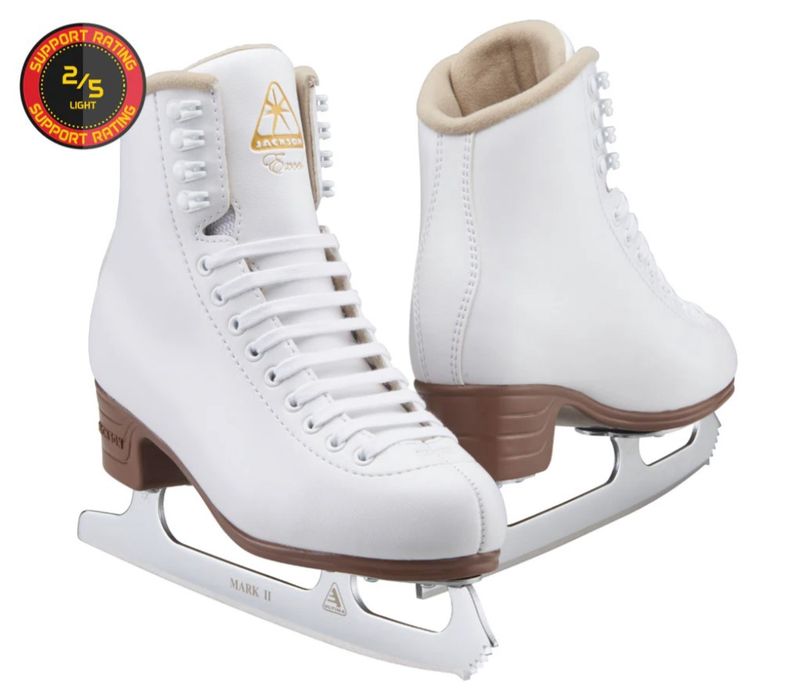 Jackson Excel Ascend Figure Skate w Mark II Blade - Tots