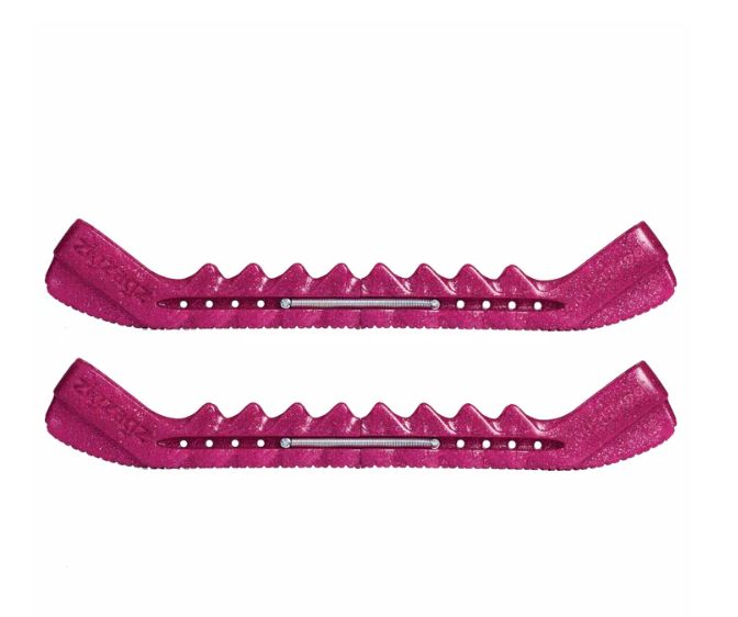 Gardog Zigzagz Paired Skate Guards, Colour: Pink Glitz