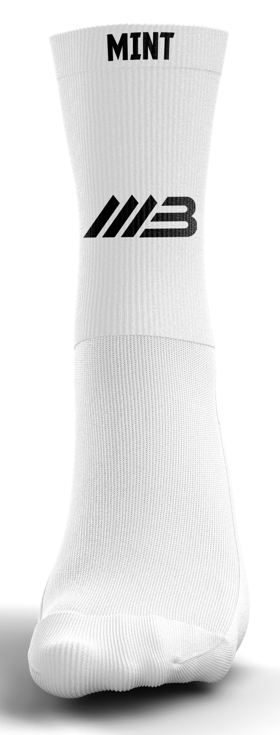 MINT White Grip Socks