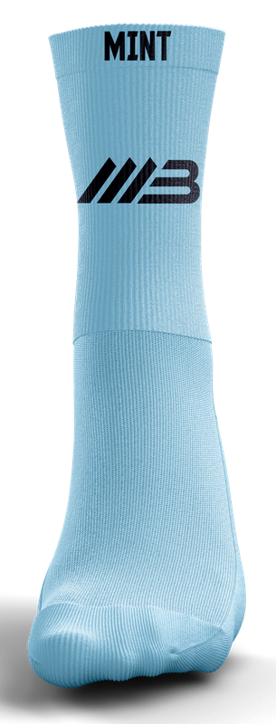 MINT Sky Blue Grip Socks