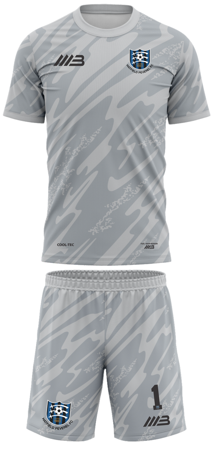Hatfield Peverel FC (Short sleeves) Goalkeeper Grey Kit