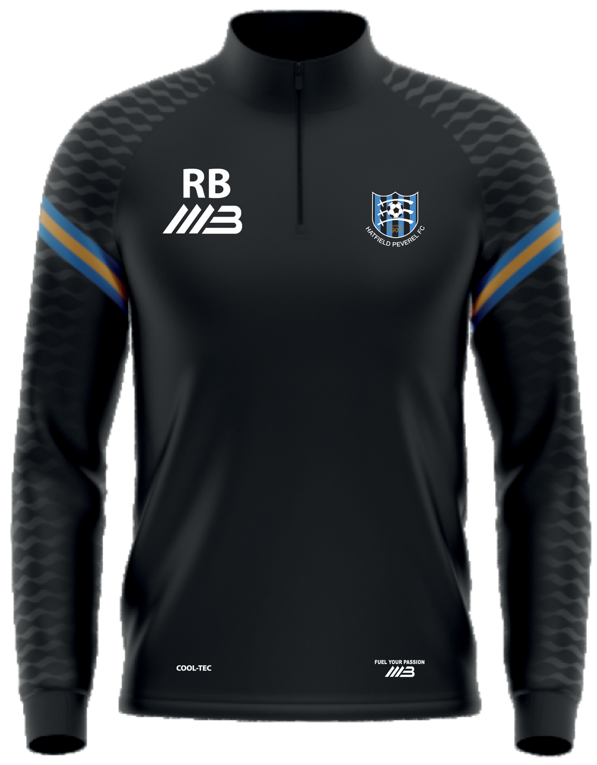 Hatfield Peverel FC Managers/Coaches Match Day Quarter Zip Top