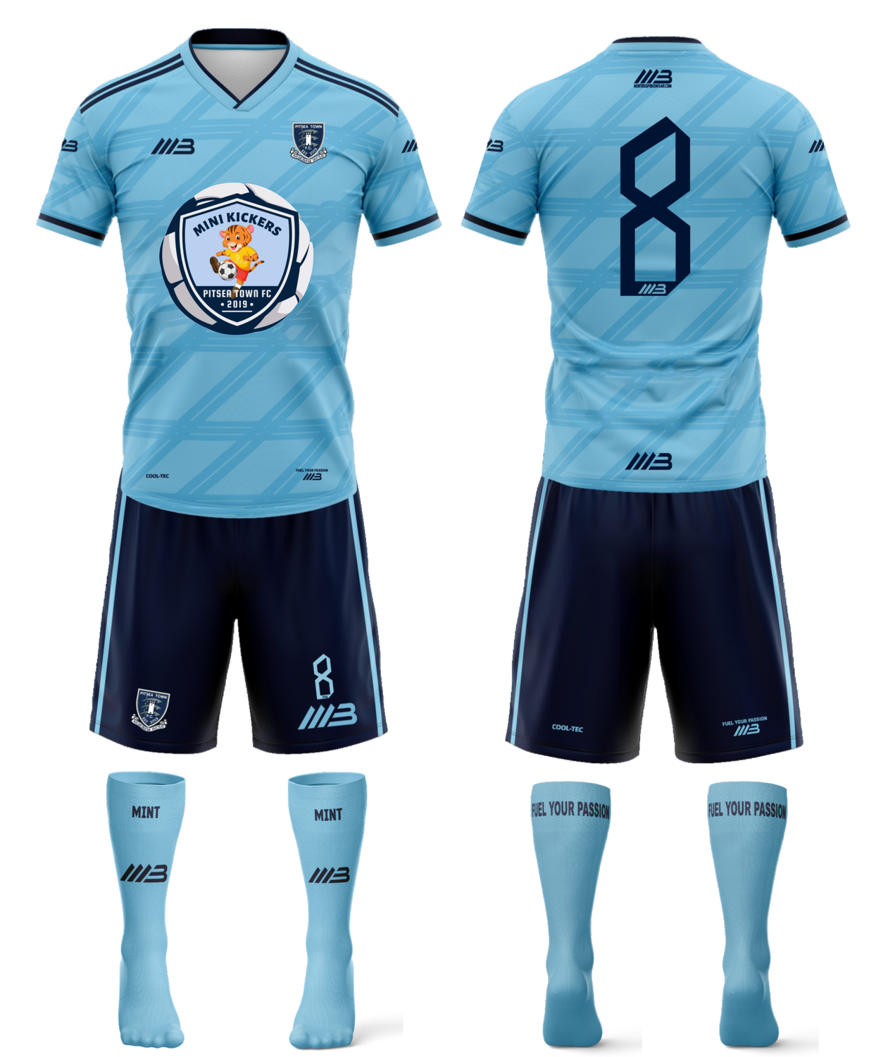 Pitsea Town FC (MINI KICKERS) home Kit