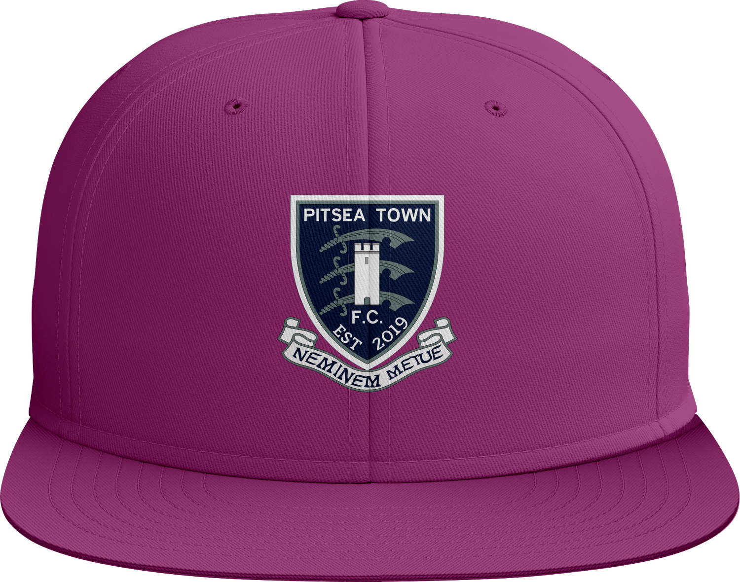 Pitsea Town FC Pink Baseball Cap
