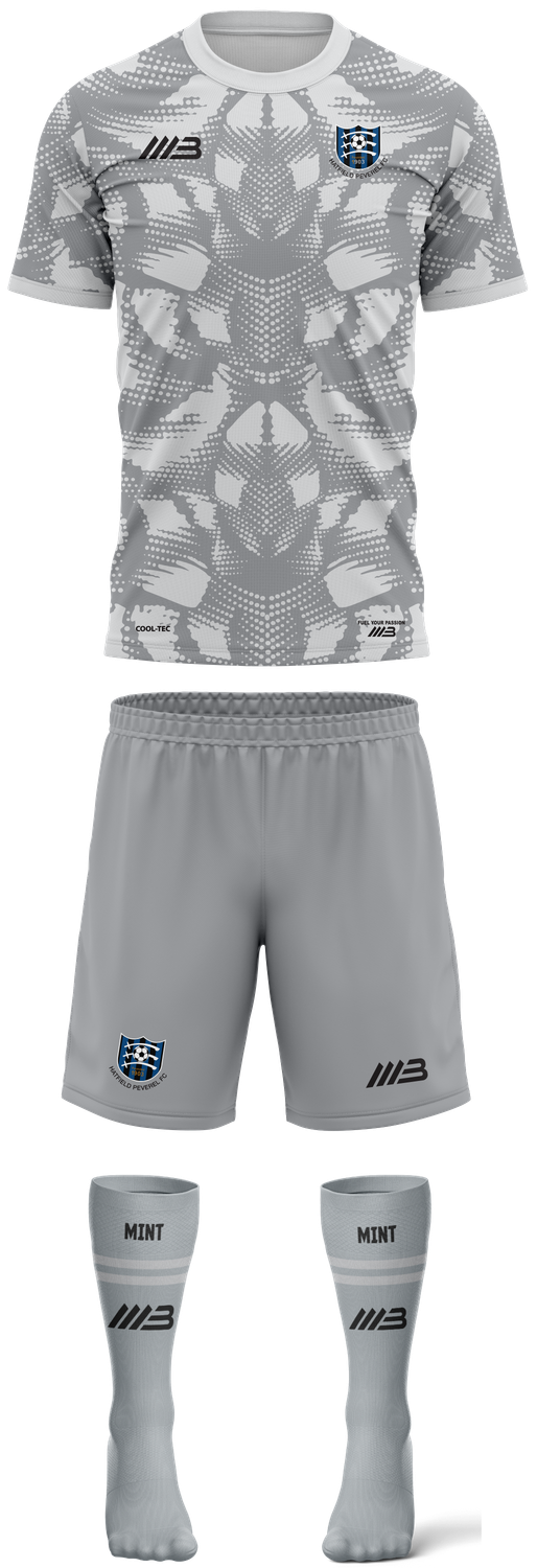 Hatfield Peverel FC (Short sleeves) NEW Goalkeeper Grey Kit