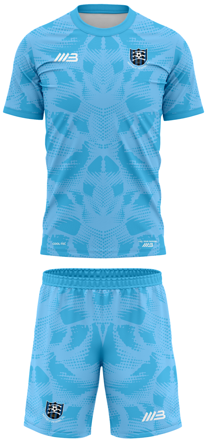 Hatfield Peverel FC (Short sleeves) NEW Goalkeeper Blue Kit