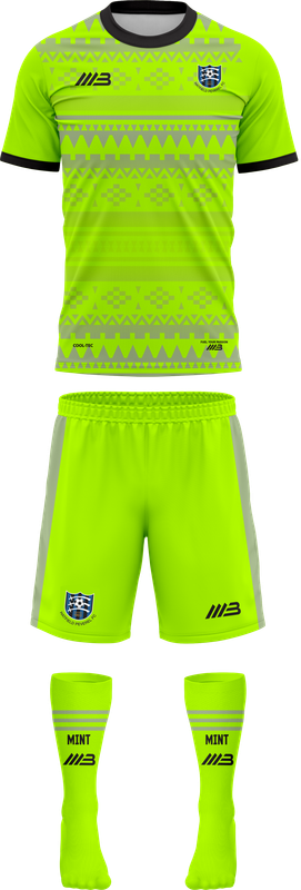 Hatfield Peverel FC (Short sleeves) NEW Goalkeeper Fluorescent Yellow  Kit