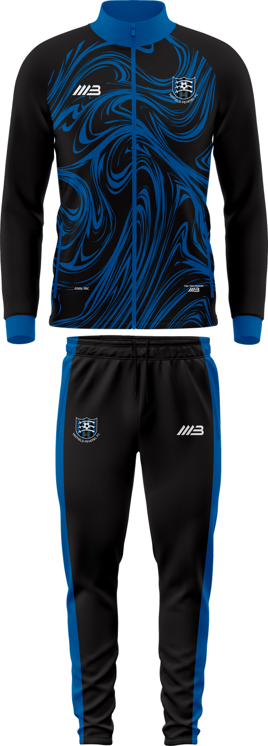 Hatfield Peverel FC NEW Full Zip Managers/Coaches Training Full tracksuit