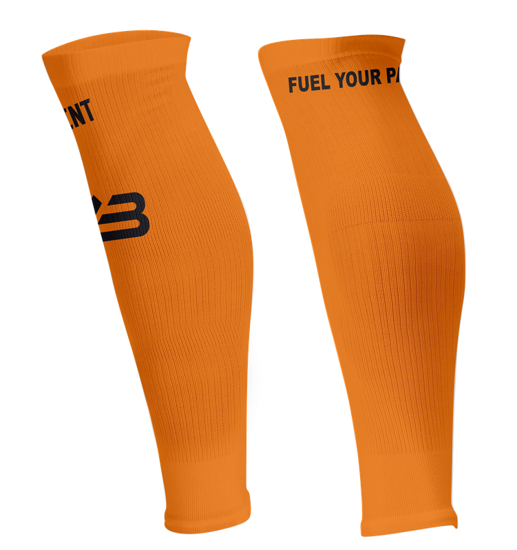 MINT Football Orange Sleeve Socks
