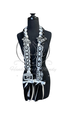 Single Military Braid Graduation Lei