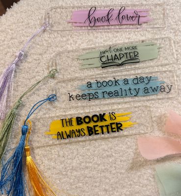 Acrylic Bookmark