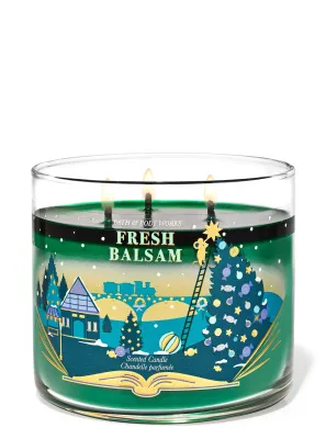 FRESH BALSAM 3WICKS CANDLE