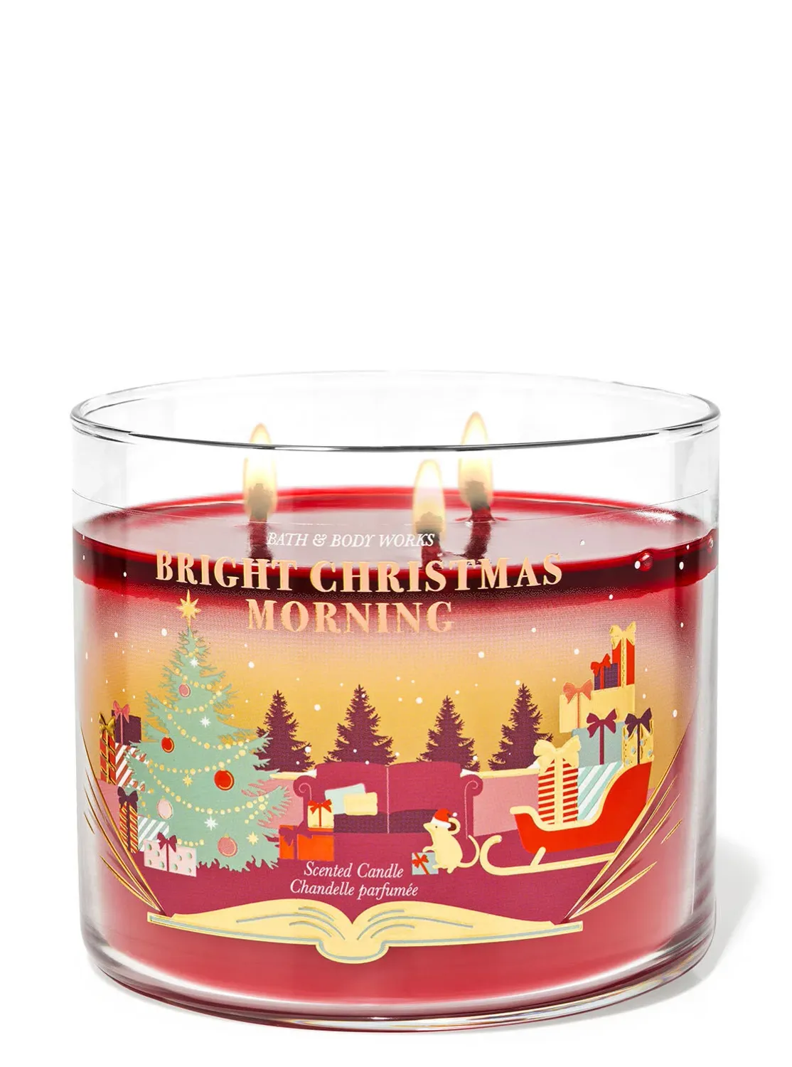 BRIGHT CHRISTMAS MORNING 3WICKS CANDLE