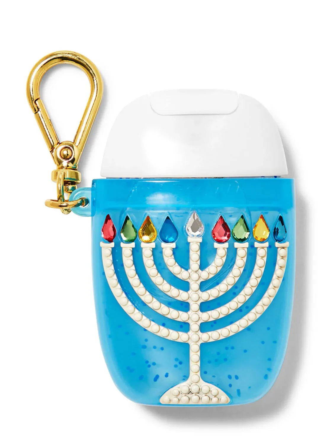 BLUE MENORAH POCKETBAC HOLDER