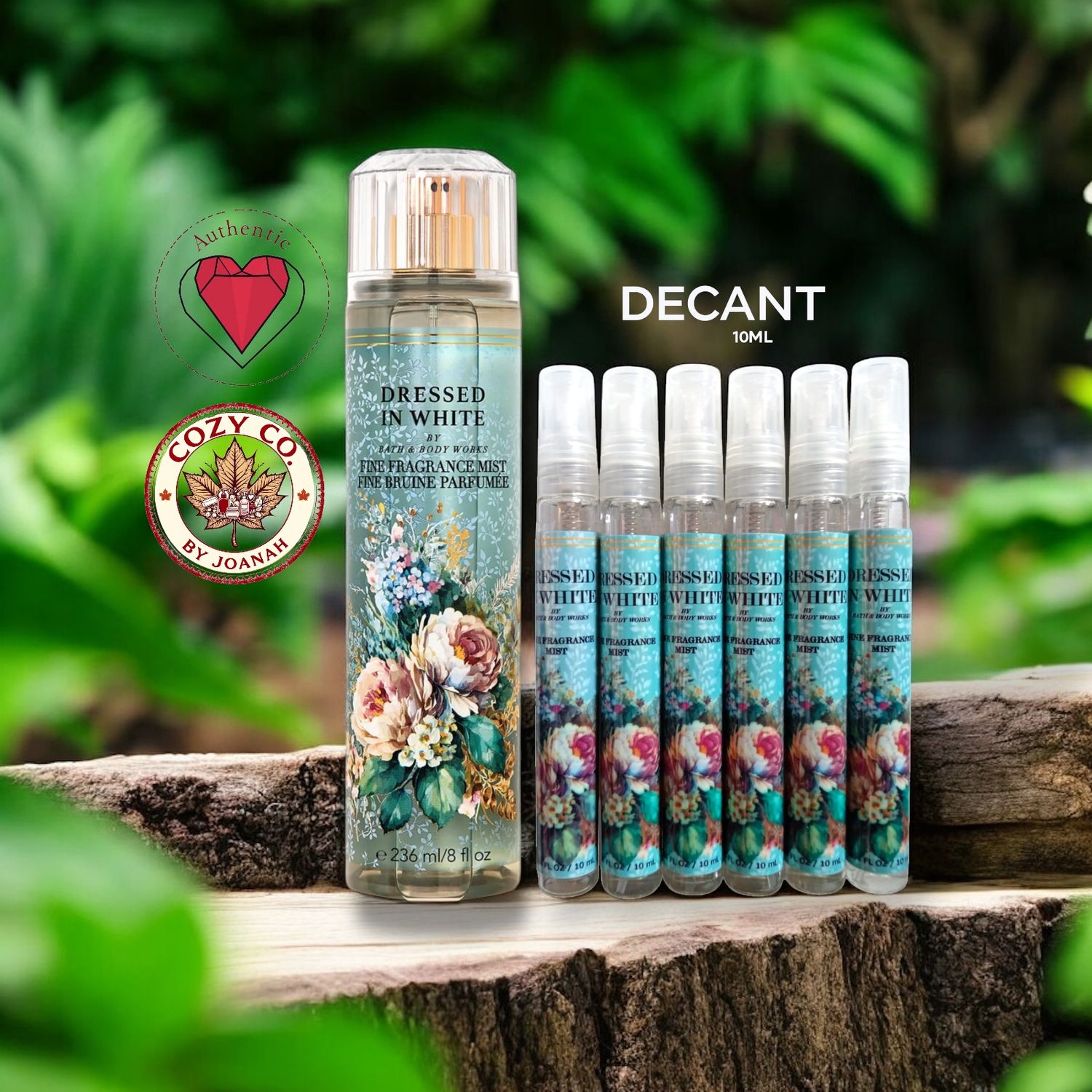 DRESSED IN WHITE DECANT 10 ML