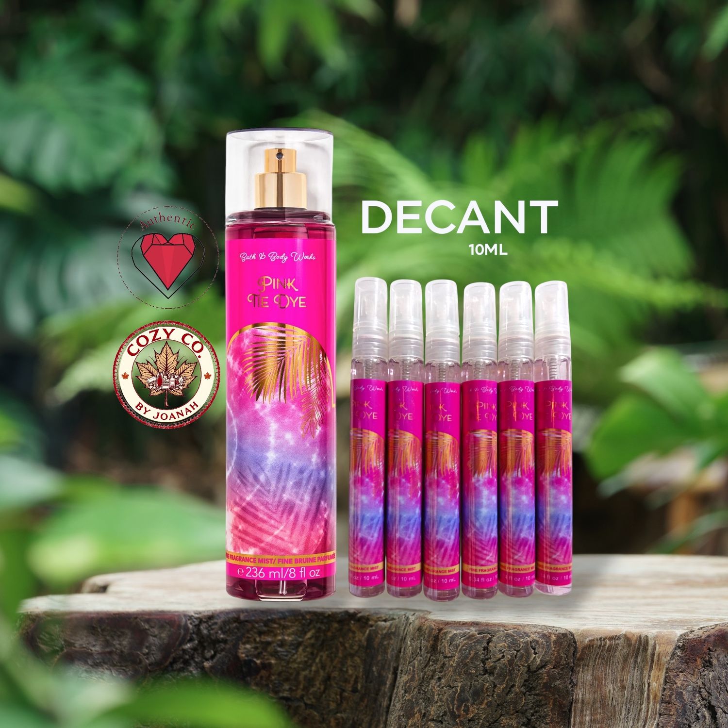 PINK TIE DYE DECANT 10 ML