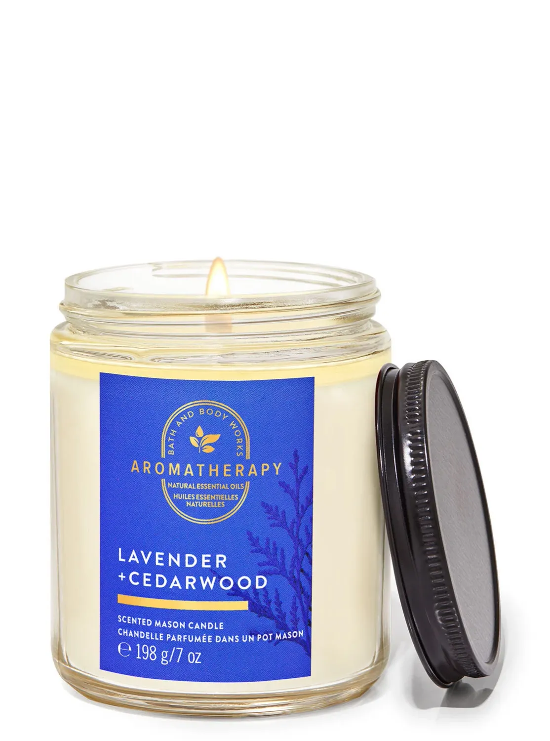 LAVANDER CEDAR WOOD 1WICK CANDLE