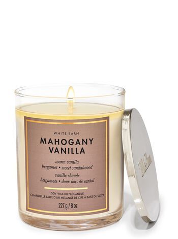 MAHOGANY VANILLA 1WICK CANDLE