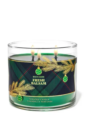 FRESH BALSAM 3WICKS CANDLE