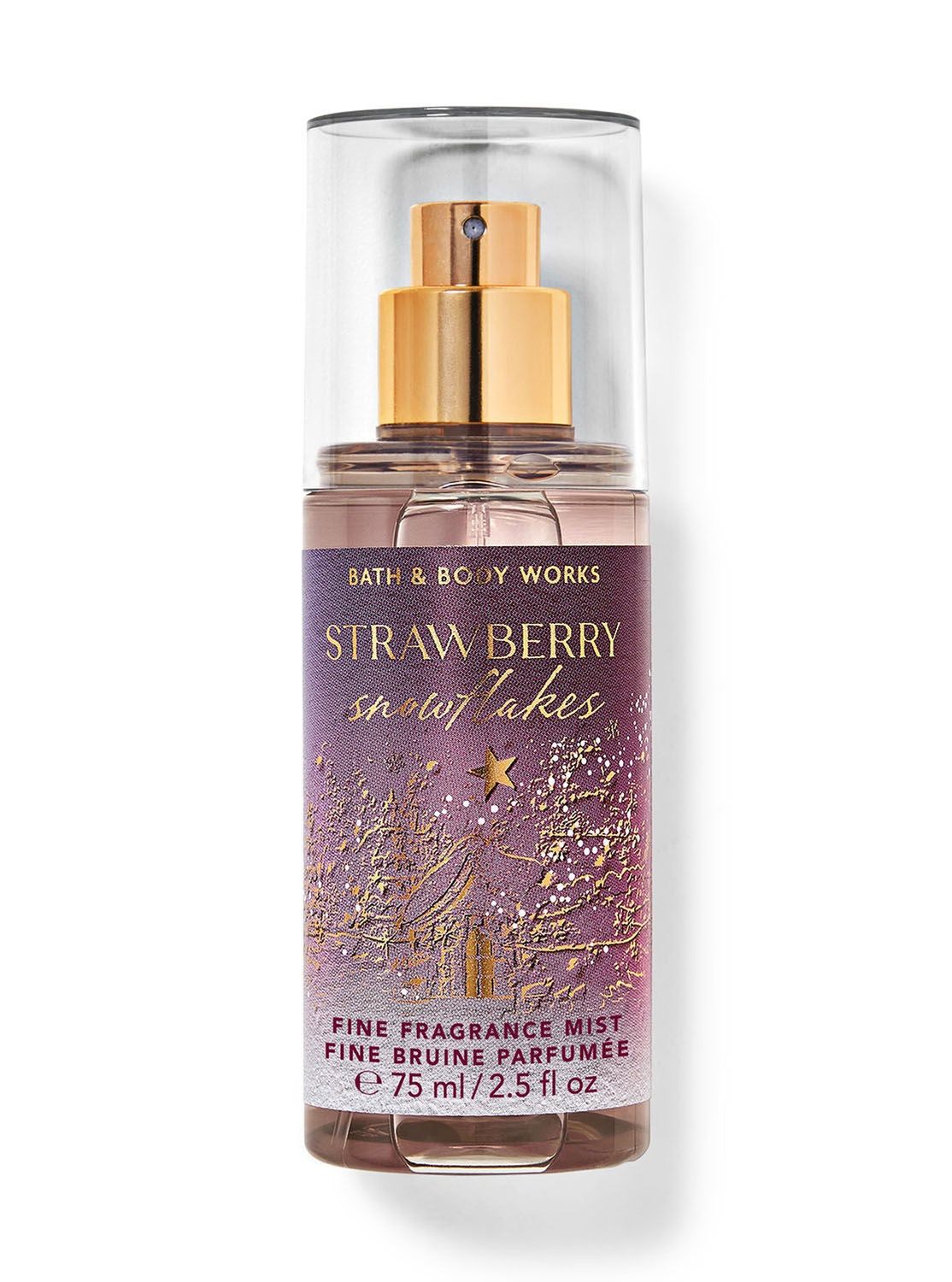STRAWBERRY SNOWFLAKES TRAVELLER SIZE
