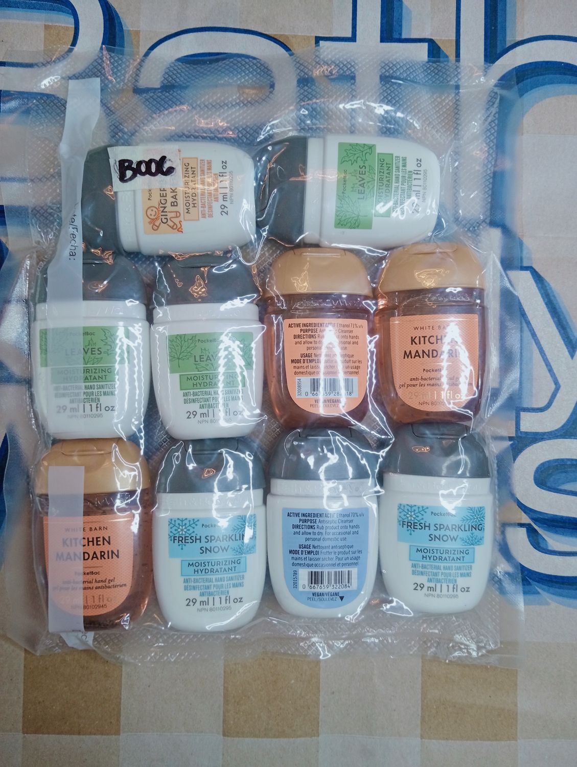 CODE B006 10 PCS POCKETBACS