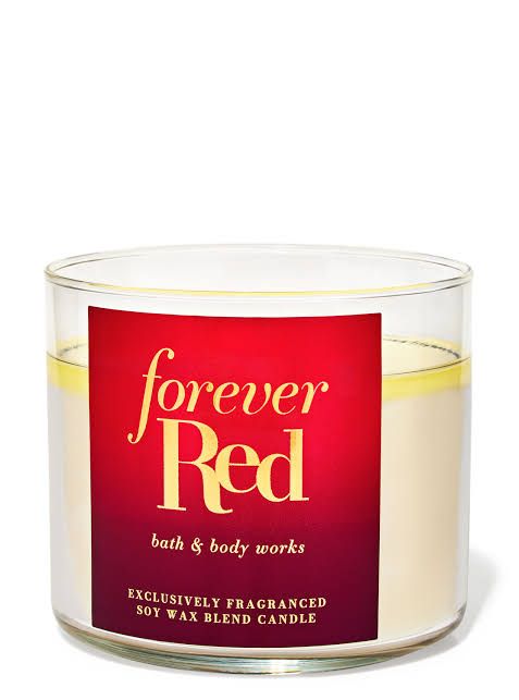 FOREVER RED 3 WICK CANDLE