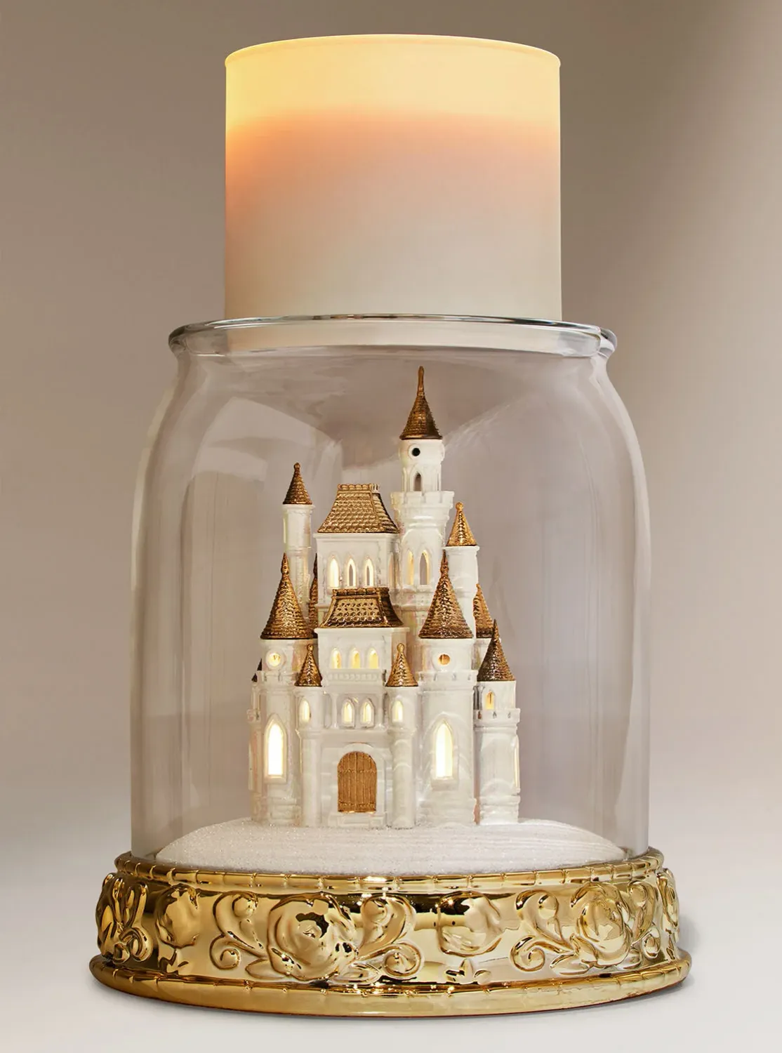 DISNEY CASTLE CANDLE HOLDER