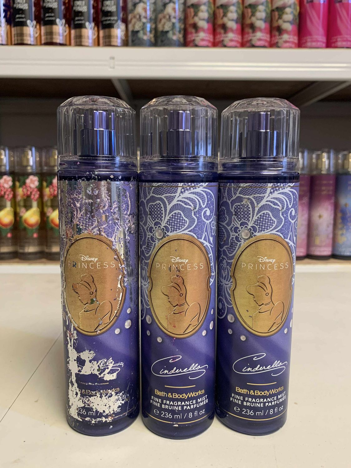 CINDERELLA DISNEY MIST DAMAGE