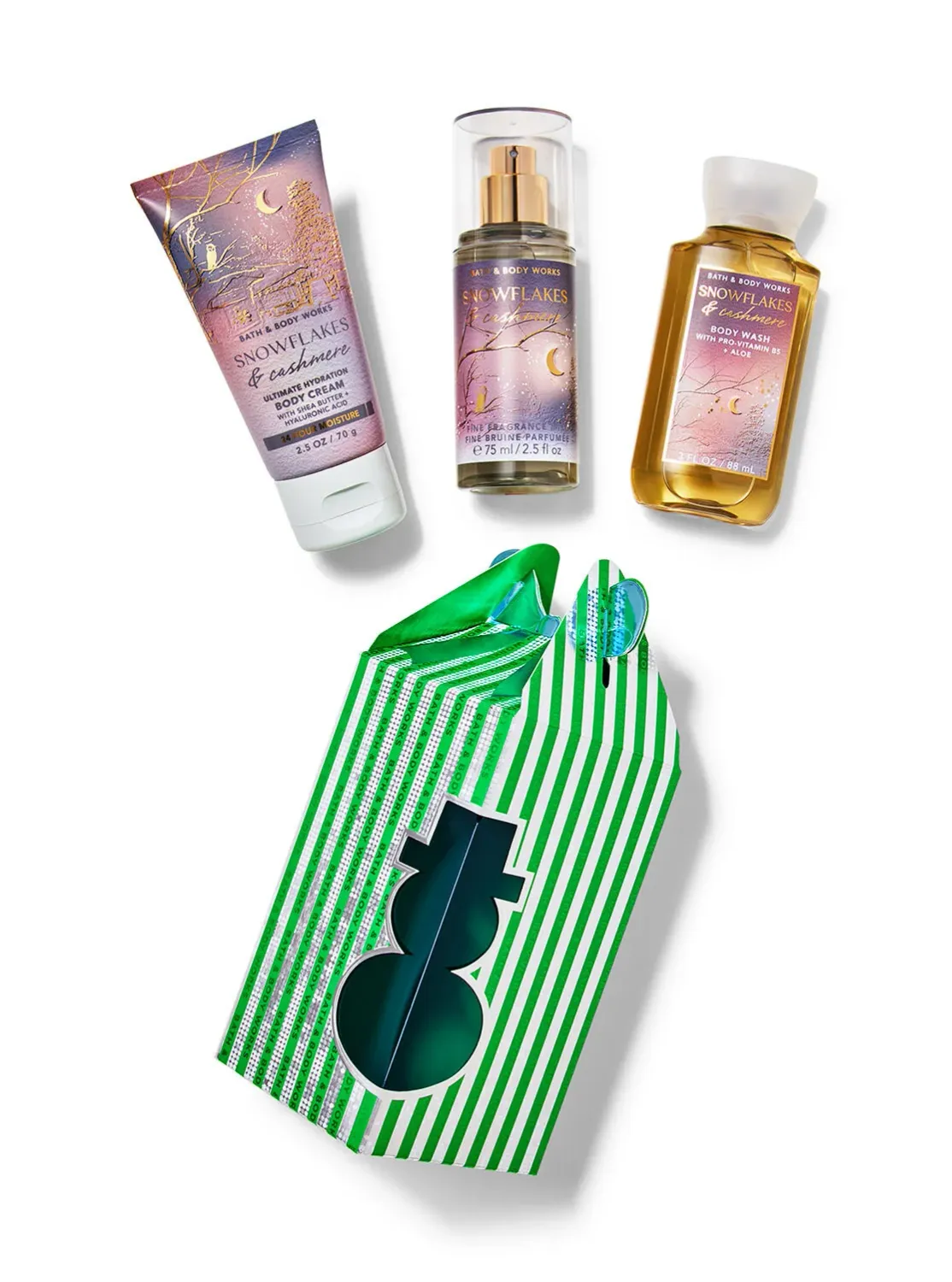 SNOWFLAKES &amp; CASHMERE GIFT SET