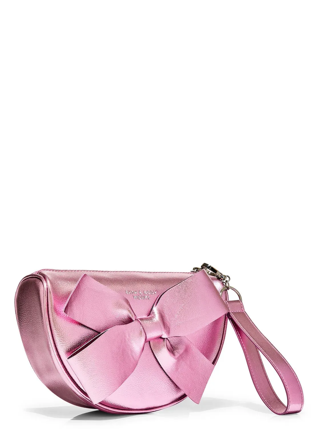 METALIC BOW POUCH